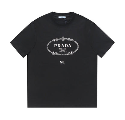 Logo letter printing t-shirt