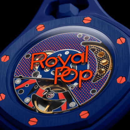 Swiss Pop Art Orenji Hachi Ceramic Watch 7085