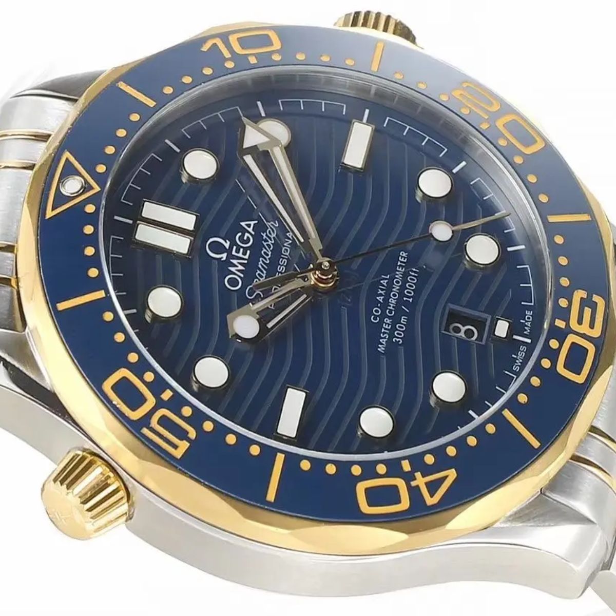 Celestial Seafarer Diver 300M 42mm Steel On Steel Blue Dial 1217