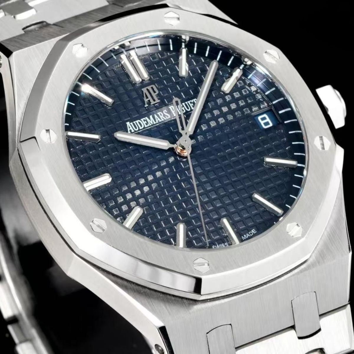 [Super Clone] Prestige Atelier Octagon Sport 41mm Blue Dial Stainless Steel 8272
