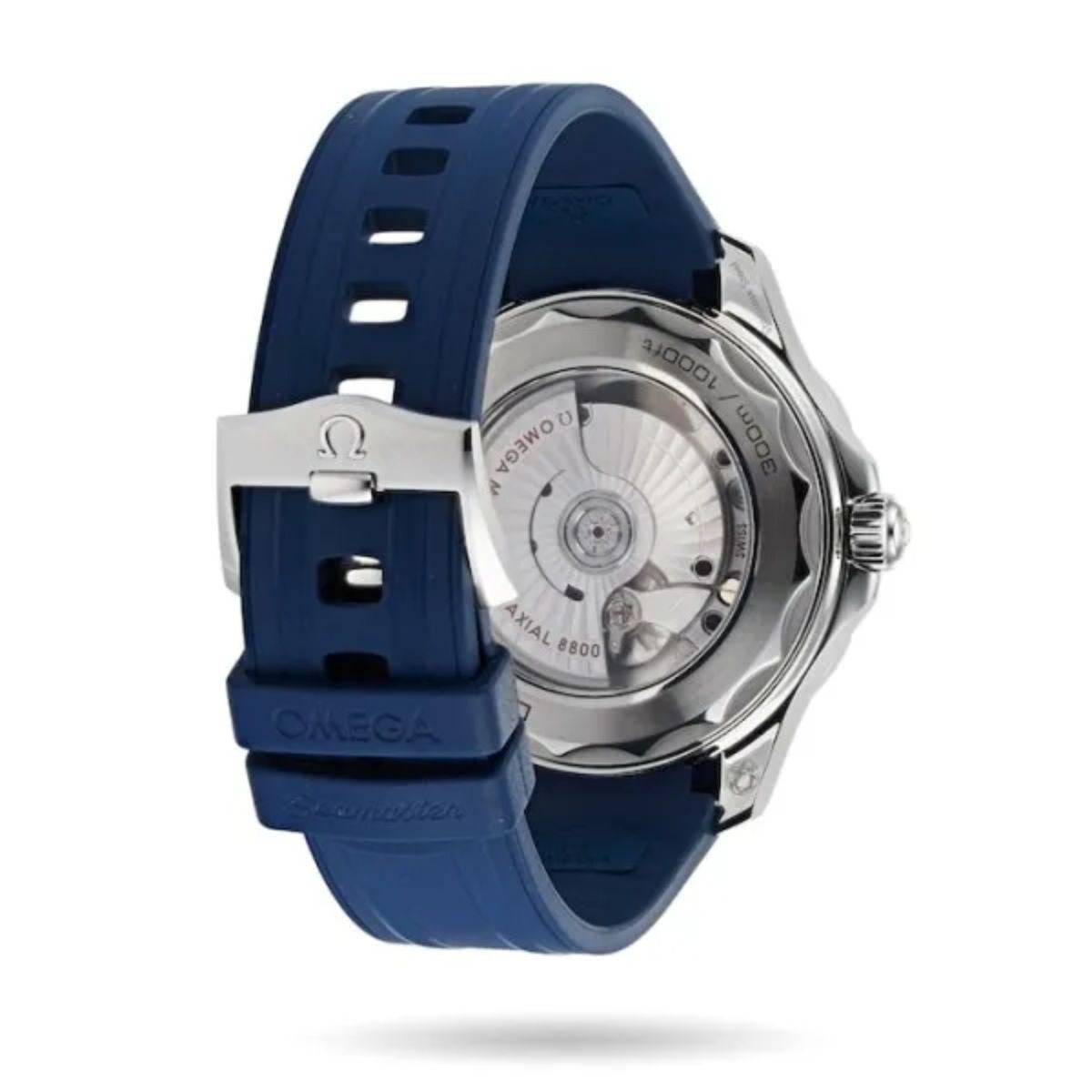 Celestial Seafarer Diver 300M 42mm Steel On Rubber Strap Blue Dial 5386