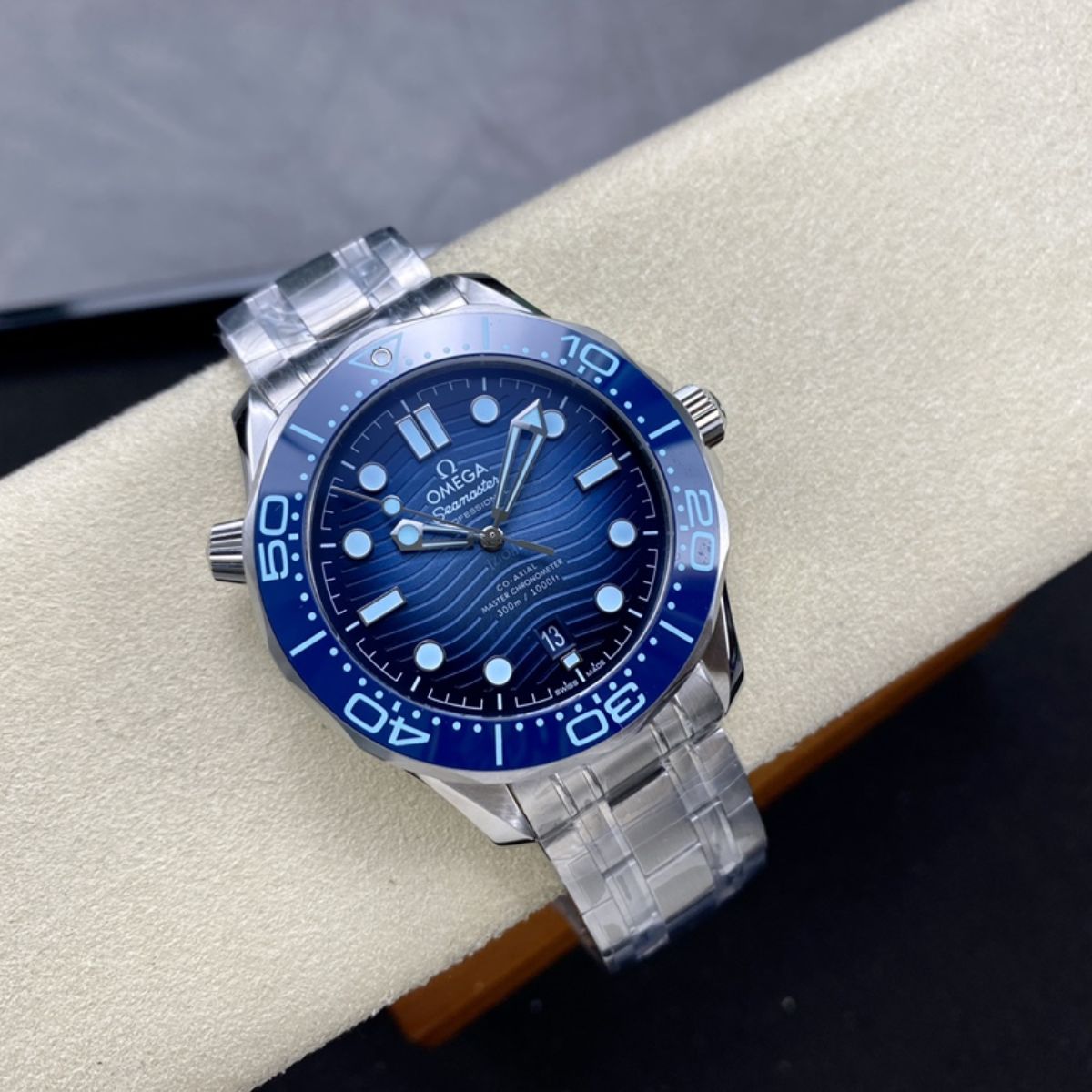 Celestial Seafarer Diver 300M 42mm Steel On Steel on Steel Blue Dial 7340