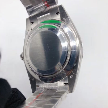 Regency Weekday 40 mm Weekday Fluted Bezel Olive green Dial 228236 3208