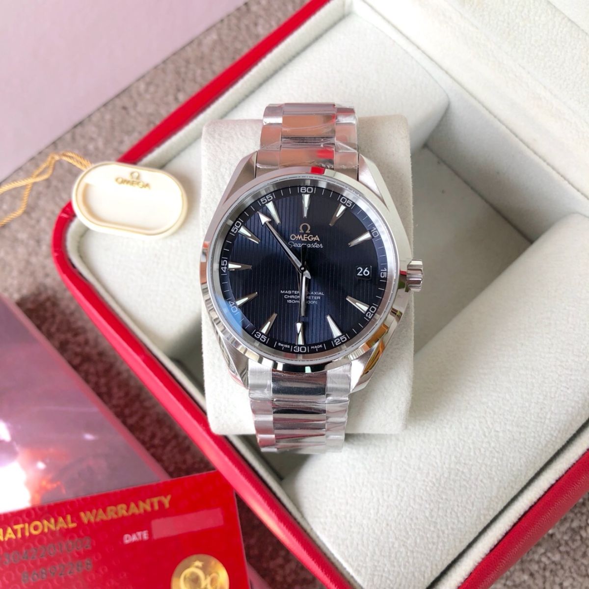 Celestial Aqua Sport 150M 42mm Steel On Steel Blue Dial 3937