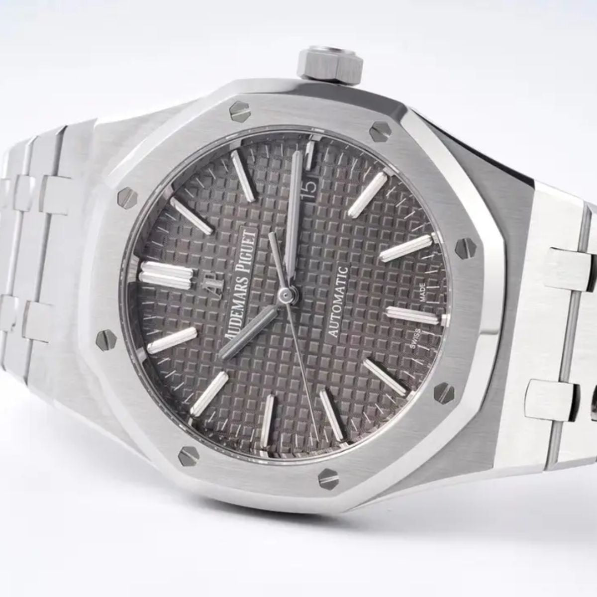 [Super Clone] Prestige Atelier Octagon Sport 41mm Grey Dial Stainless Steel 4139