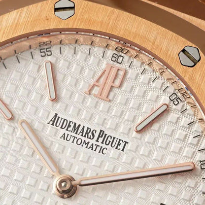 [Super Clone] Prestige Atelier Octagon Sport 39mm White Dial Rose Gold 4443