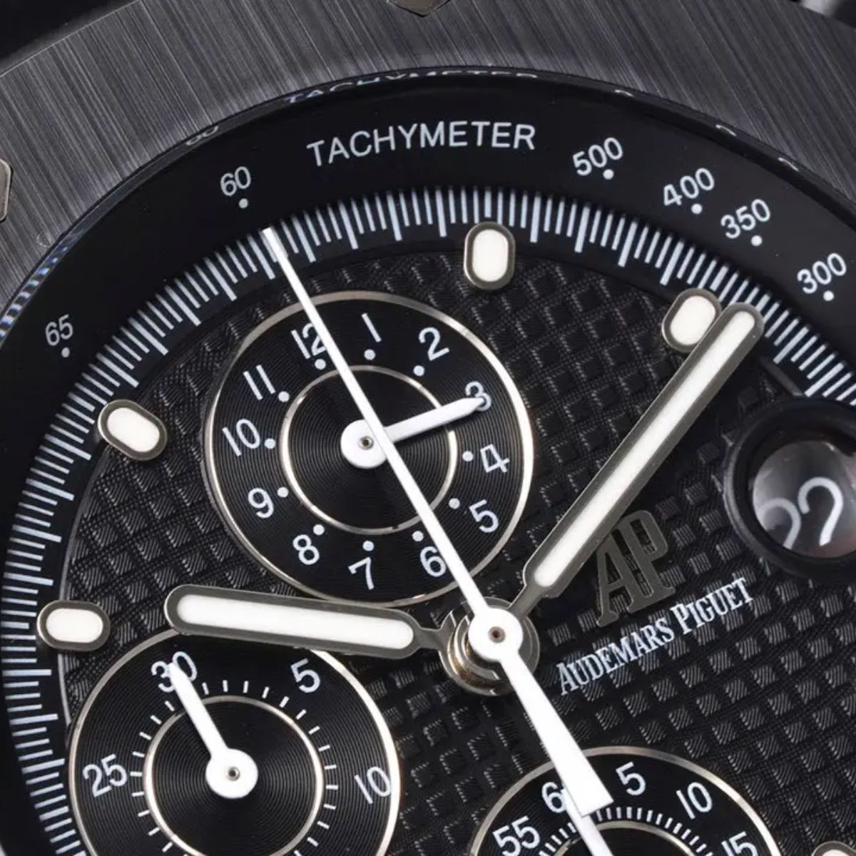 [Super Clone] Prestige Atelier Coastal Sport Chronograph 42mm Black Dial Black Ceramic 6842
