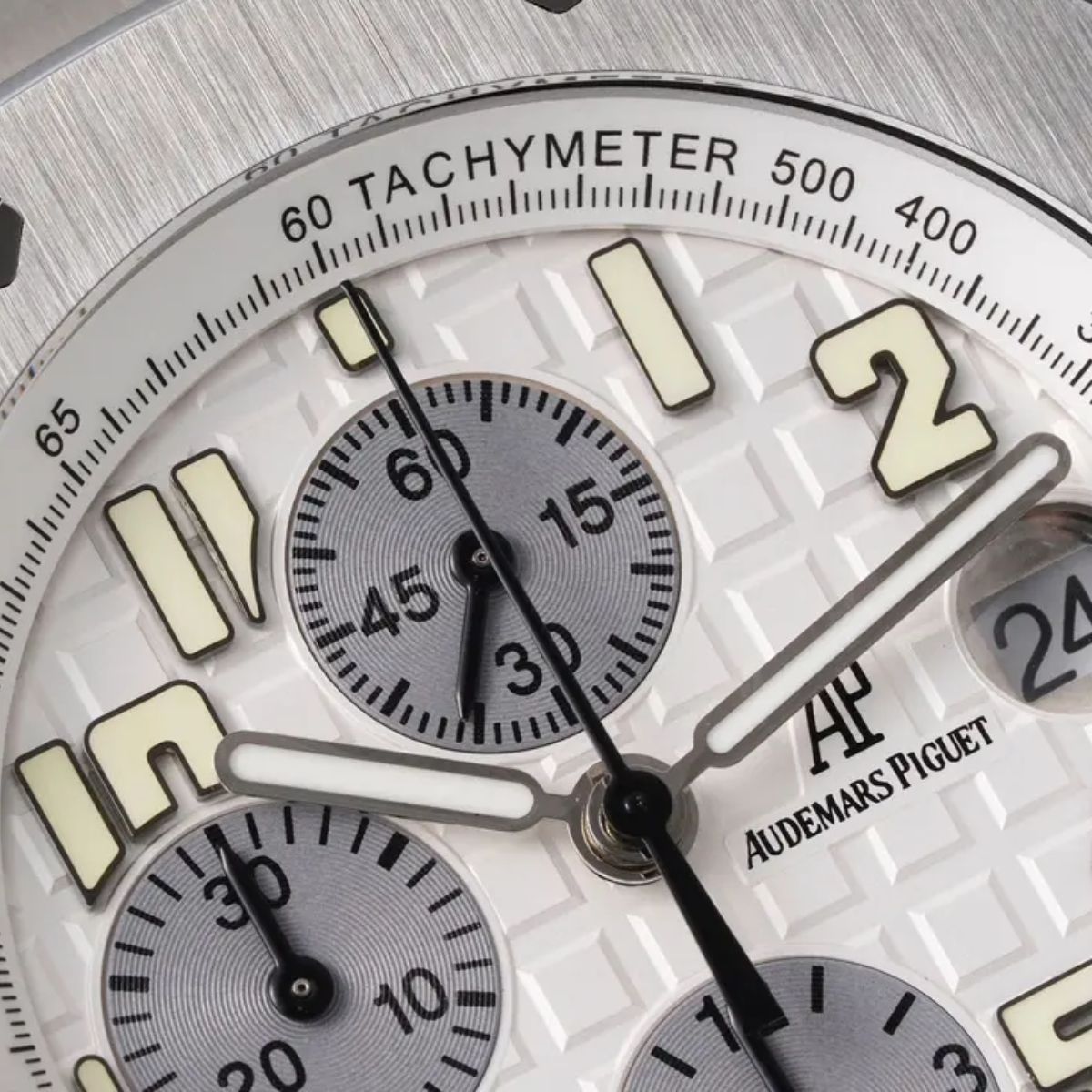 [Super Clone] Prestige Atelier Coastal Sport Chronograph 42mm White Dial Stainless Steel 9115