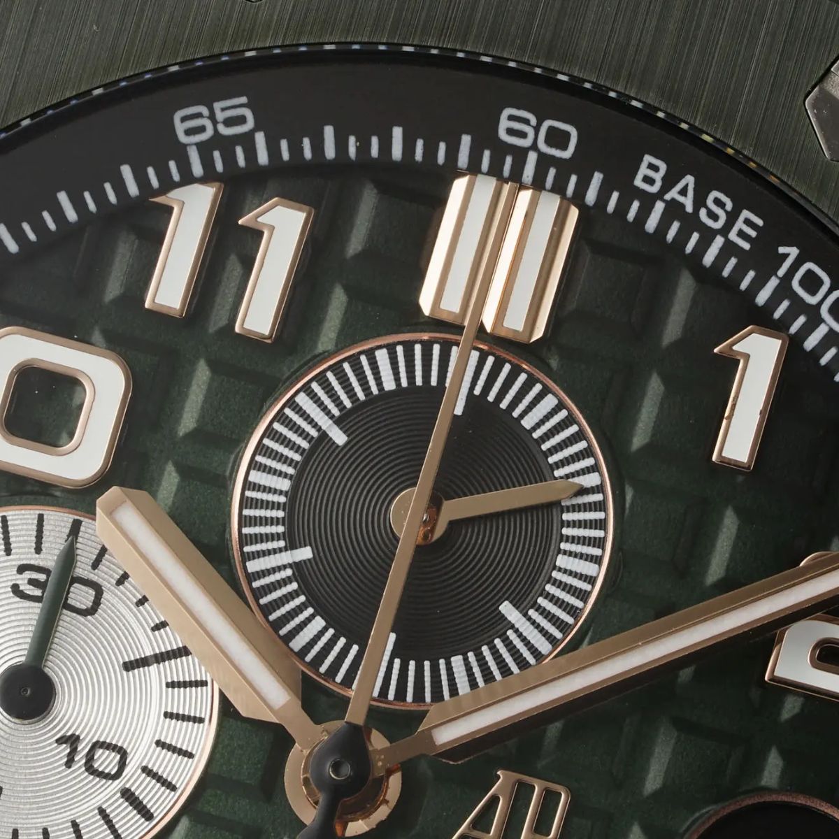 [Super Clone] Prestige Atelier Coastal Sport Chronograph 44mm Green Dial Black Ceramic 4606