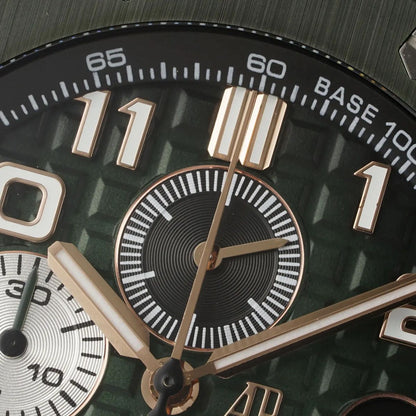 Prestige Atelier Coastal Sport Chronograph 44mm Green Dial Black Ceramic 7439