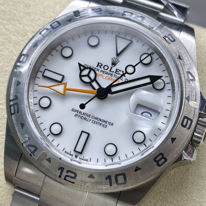 Regency Adventurer II 42 mm Timeless Silver Bezel White Dial 226570 6780