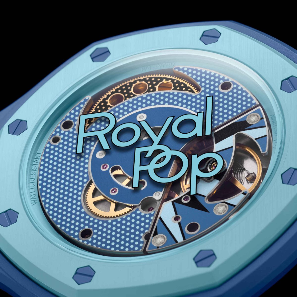 Swiss Pop Art Lan Ba Ceramic Watch 9197