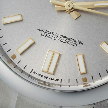 Regency Timeless Perpetual 36 mm Timeless Trapeze Bezel Silver Dial 126000 2551