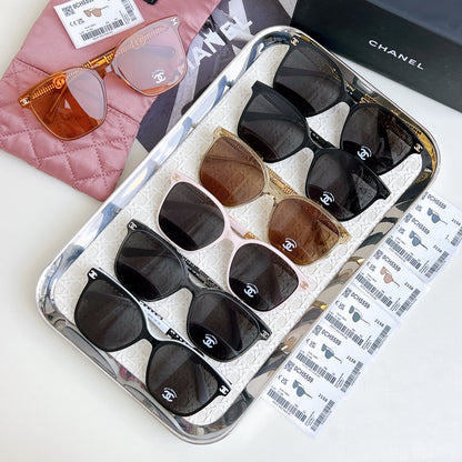 2026 7 Colors Double Braided Style Temple Sunglasses