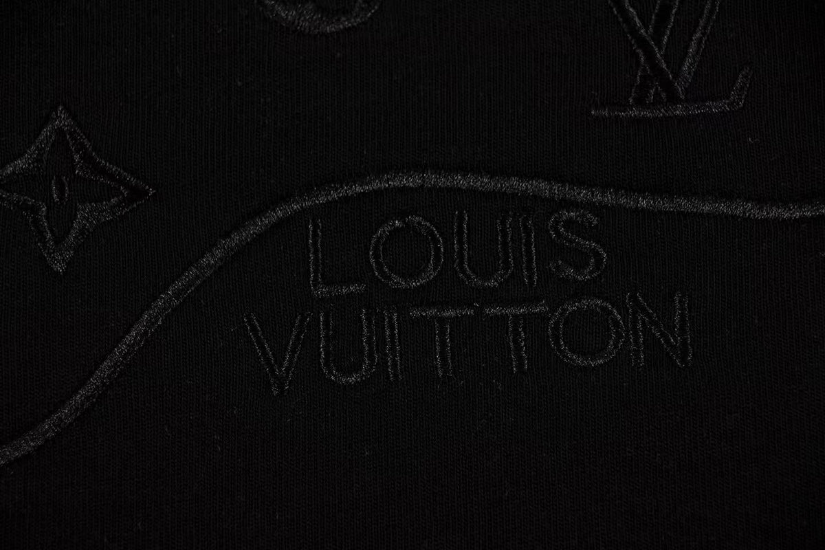 New embroidery splicing t-shirt