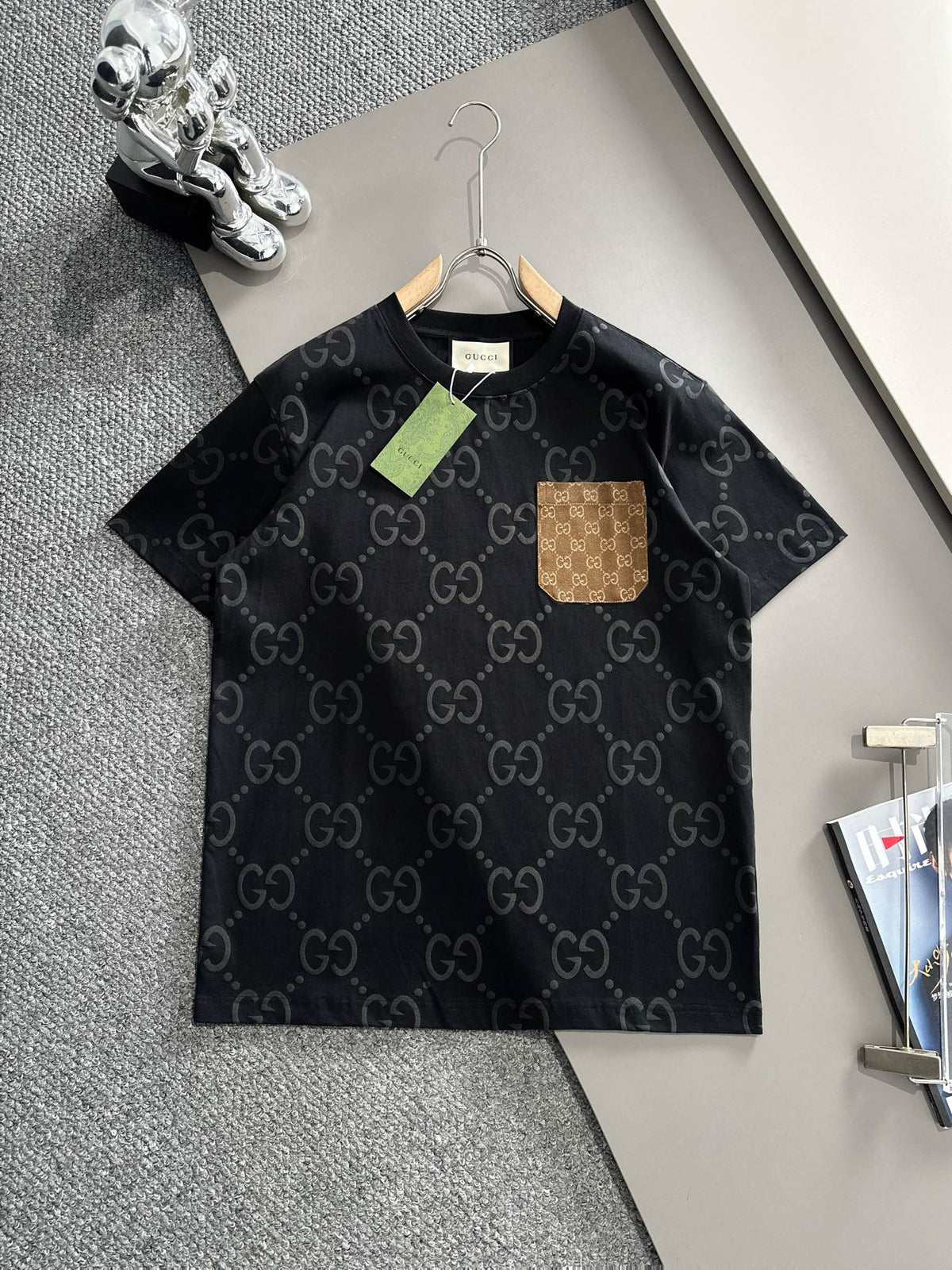 Full print with pocket t-shirt