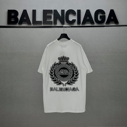 Summer new embroidery hot drill t-shirt