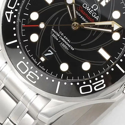 Celestial Seafarer Diver 300M 42mm Steel On Steel Black Dial 8105