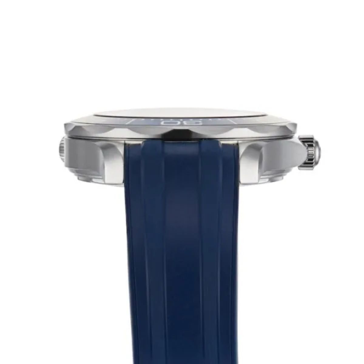 Celestial Seafarer Diver 300M 42mm Steel On Rubber Strap Blue Dial 5386