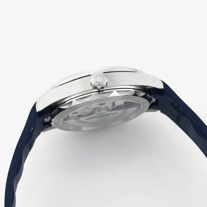 Celestial Aqua Sport 150M 41mm Steel On Rubber Strap Blue Dial 9293