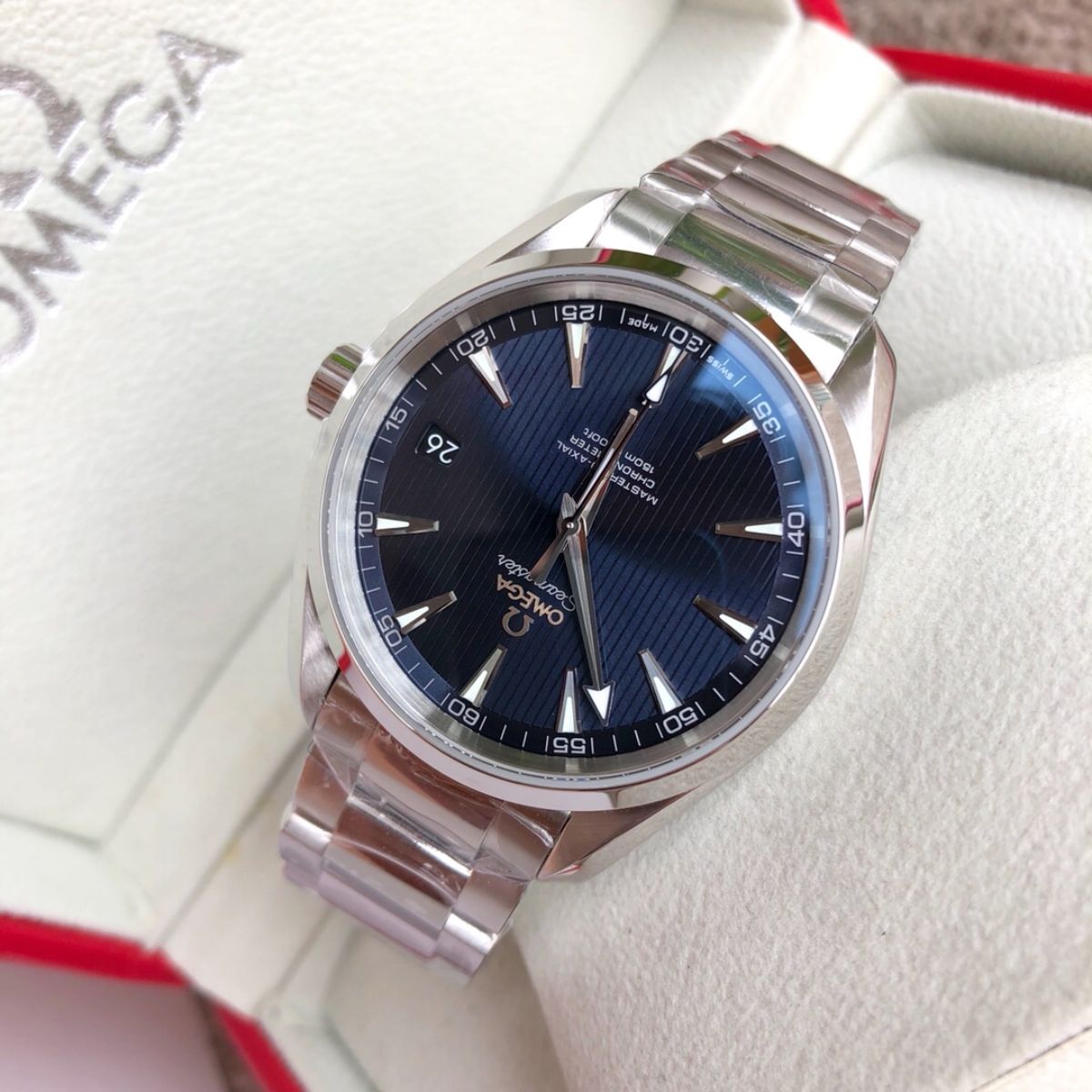 Celestial Aqua Sport 150M 42mm Steel On Steel Blue Dial 3937