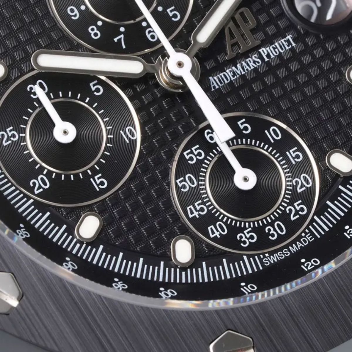 [Super Clone] Prestige Atelier Coastal Sport Chronograph 42mm Black Dial Black Ceramic 6842