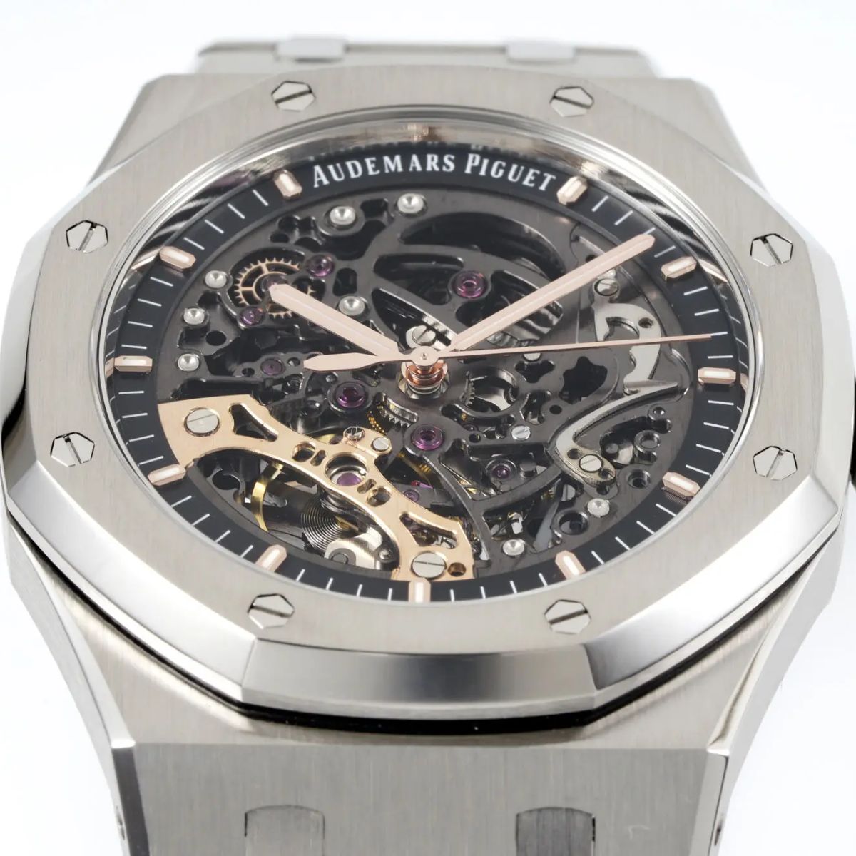 [Super Clone] Prestige Atelier Octagon Sport Double Balance Wheel Openworked 41mm Skeleton Dial Stainless Steel 3556