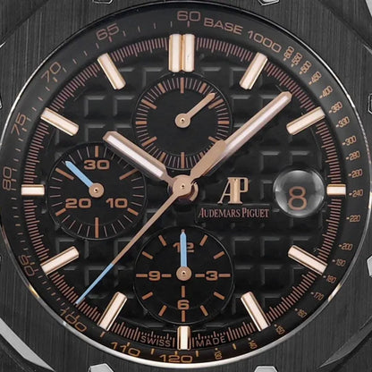 Prestige Atelier Coastal Sport Chronograph 44mm Black Dial Black Ceramic 7011
