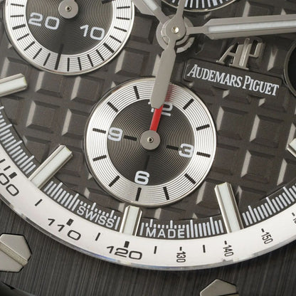 [Super Clone] Prestige Atelier Coastal Sport Chronograph 44mm Grey Dial Black Ceramic 5451