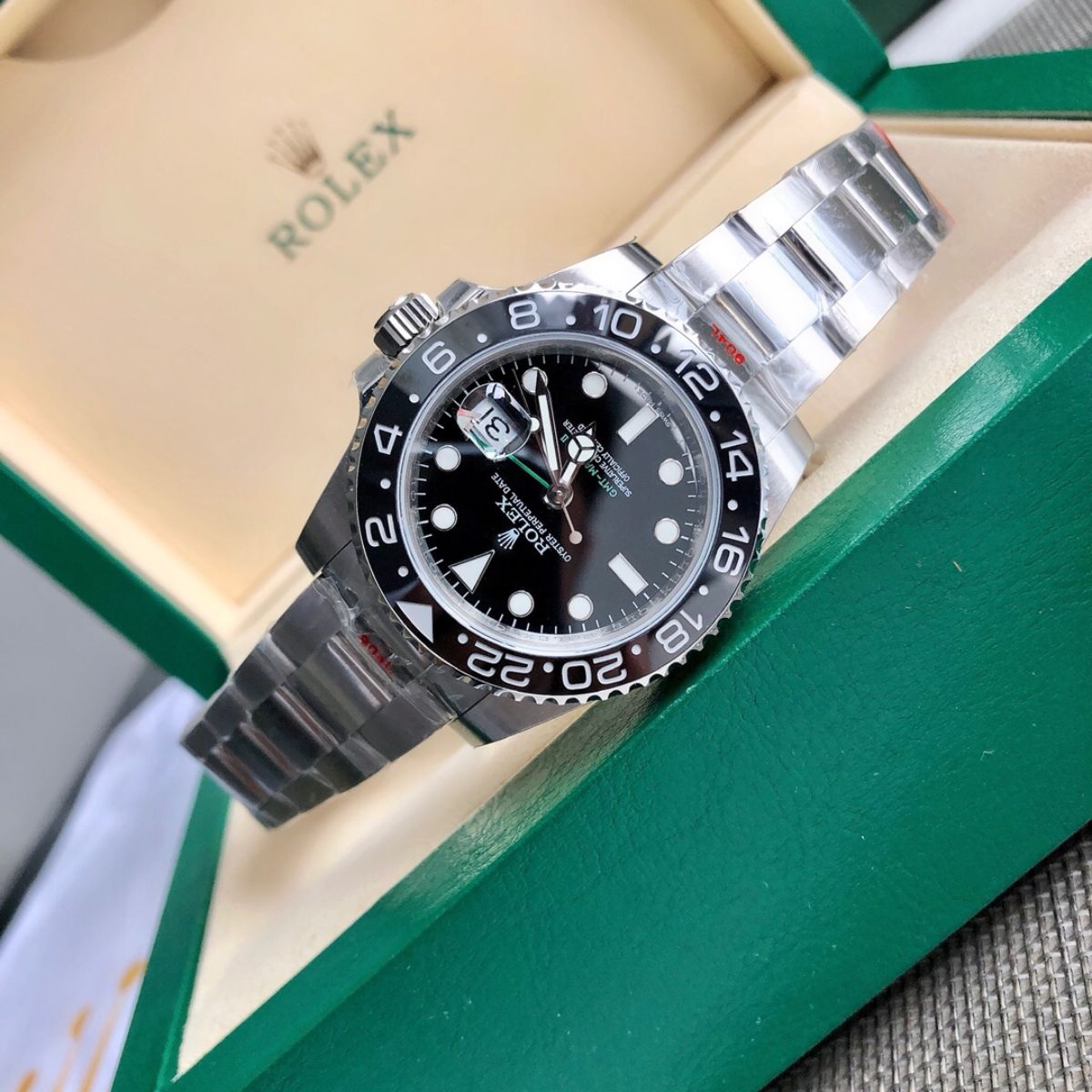 Regency Traveller Traveller 40 mm Timeless Black Bezel Black Dial 126710GRNR 5268