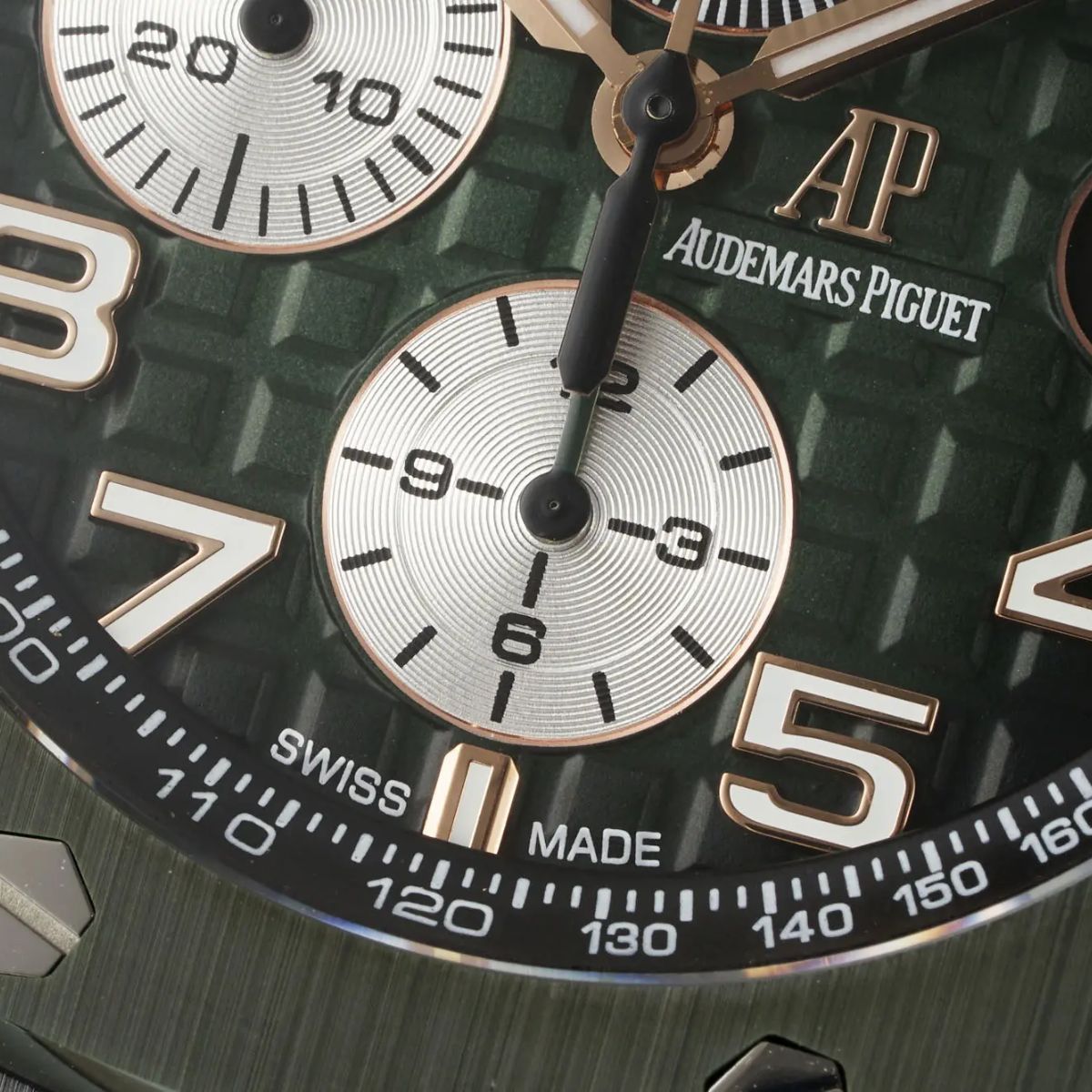 Prestige Atelier Coastal Sport Chronograph 44mm Green Dial Black Ceramic 7439