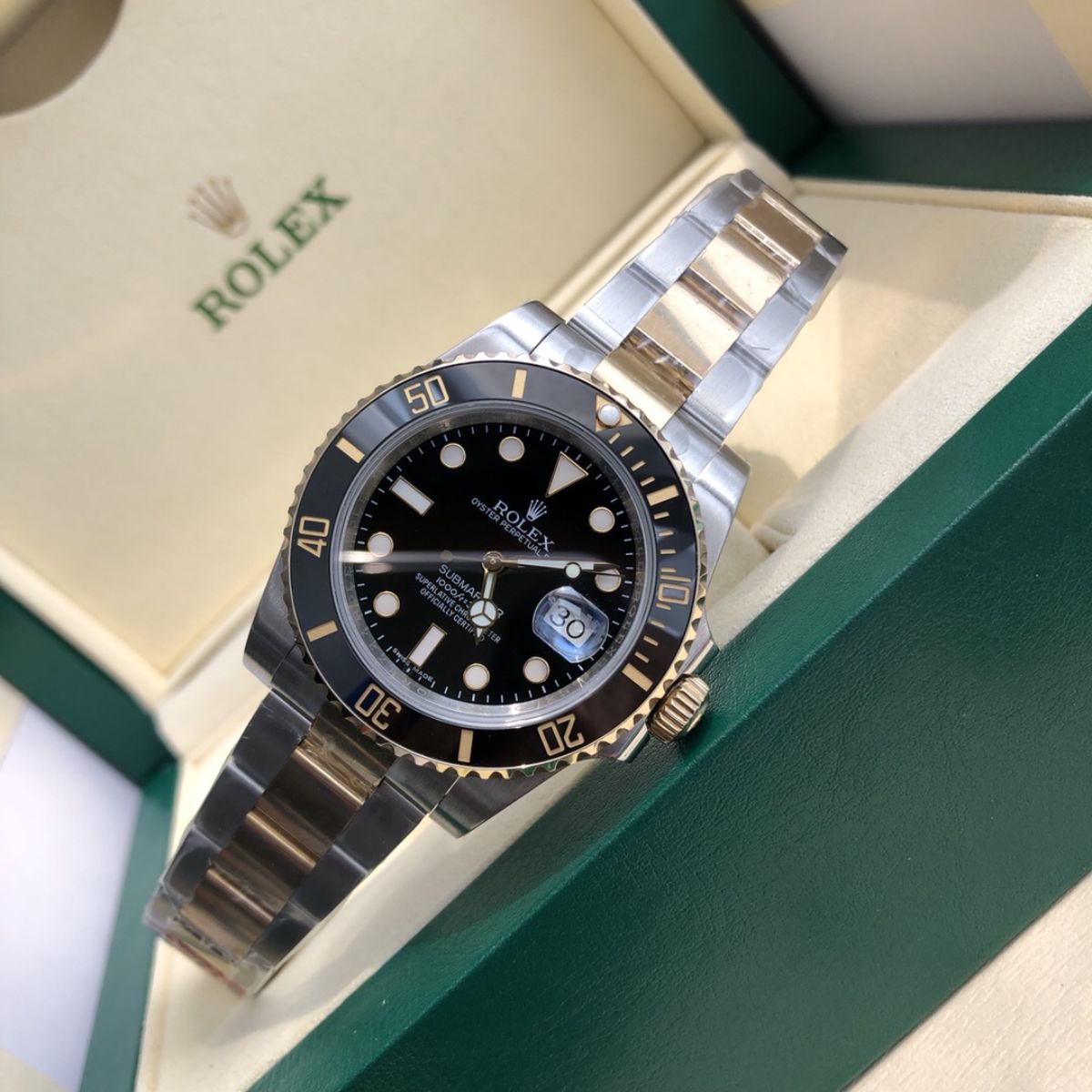 Regency Diver Date 41 mm Timeless Black ceramic Bezel Bright black Dial 126613LN 8872