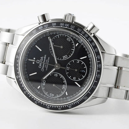 Celestial Racing Chronograph 40mm Steel On Steel Black Dial 8266