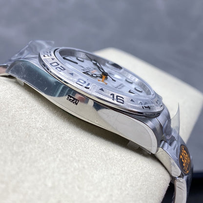 [Super Clone] Regency Adventurer II 42 mm Timeless Silver Bezel White Dial 226570 7512