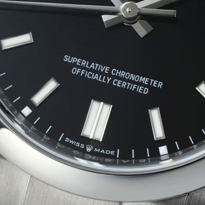 [Super Clone] Regency Timeless Perpetual 41 mm Timeless Trapeze Bezel Black Dial 134300 3730
