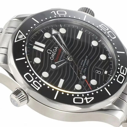 Celestial Seafarer Diver 300M 42mm Steel On Steel Black Dial 2821