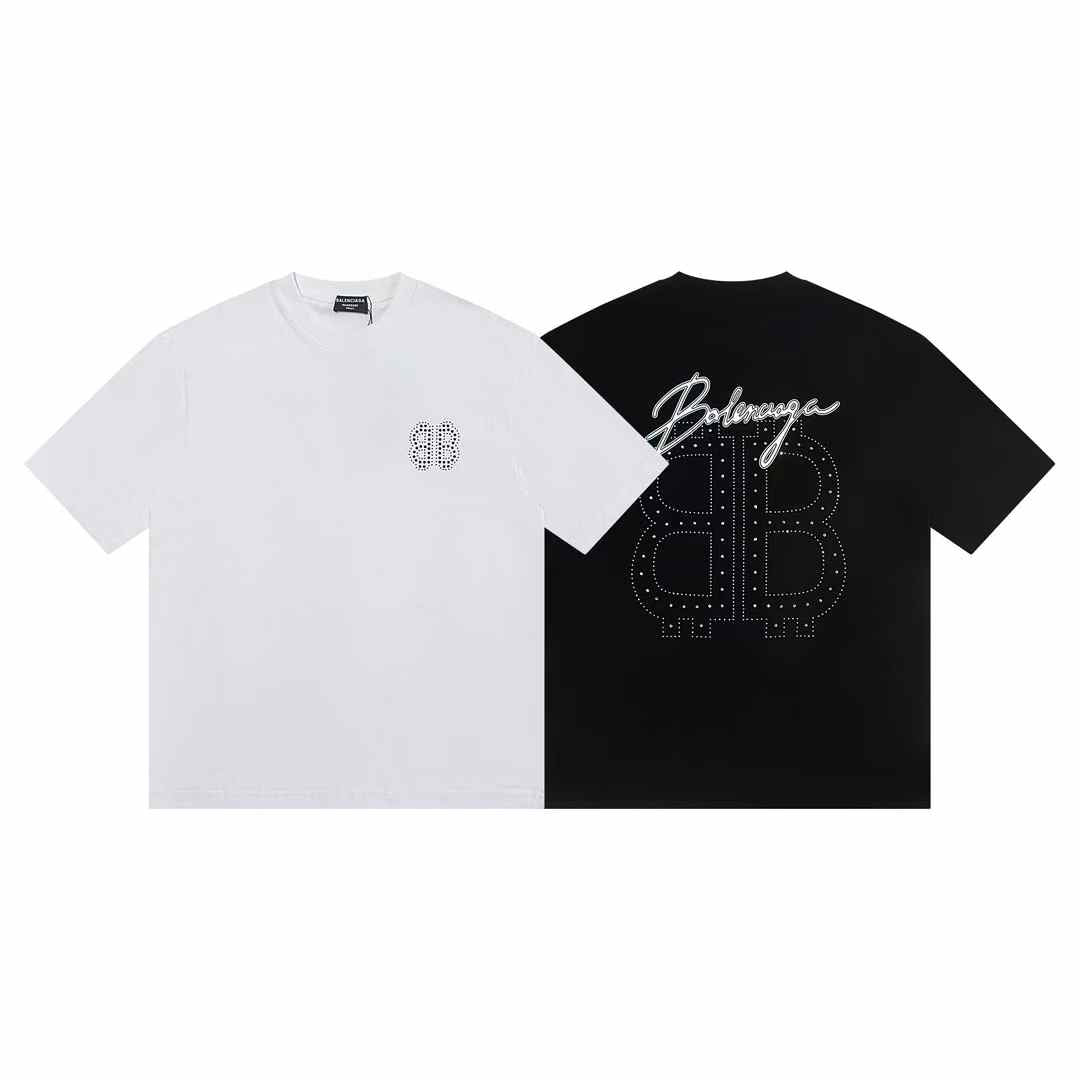 2025ss High quality diamond t-shirt