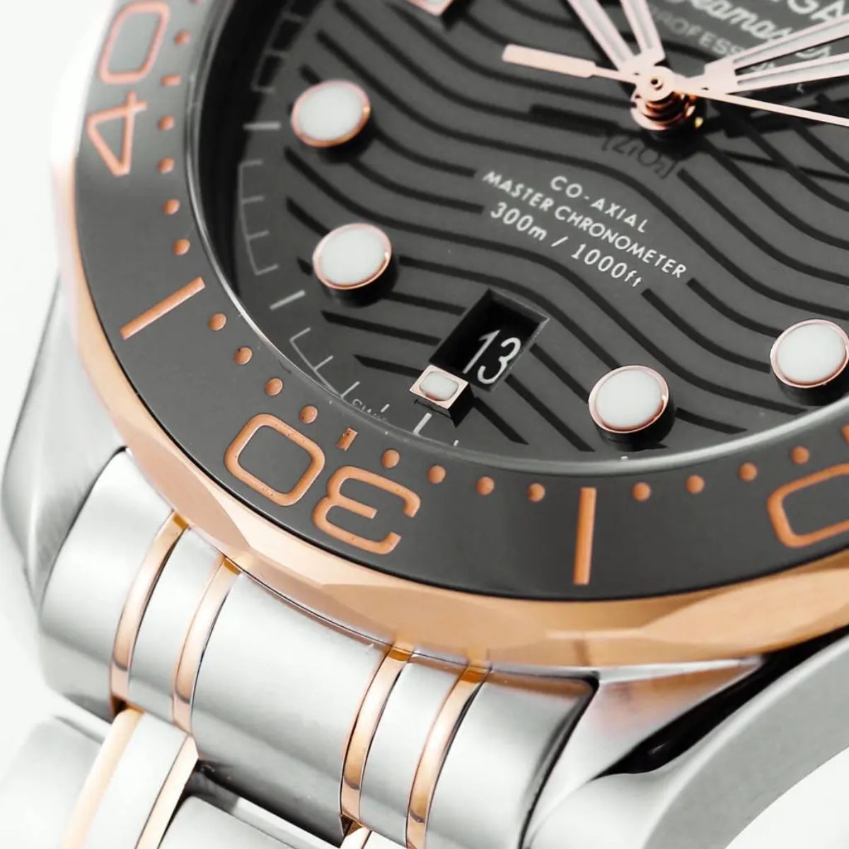 Celestial Seafarer Diver 300M 42mm Steel On Steel Black Dial 4645