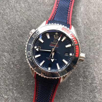 Celestial Ocean Diver 600M Limited 44mm Steel On NATO Strap Blue Dial 7306
