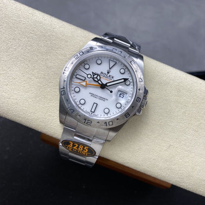 Regency Adventurer II 42 mm Timeless Silver Bezel White Dial 226570 6780