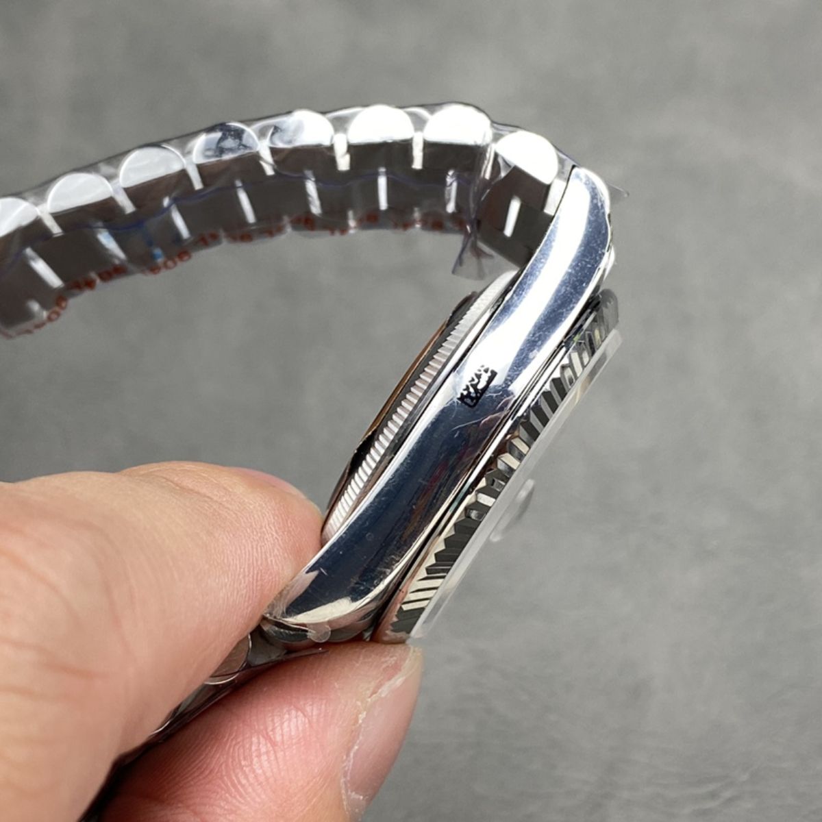 [Super Clone] Regency Weekday 36 mm Weekday Fluted Bezel White Dial 128239 6606
