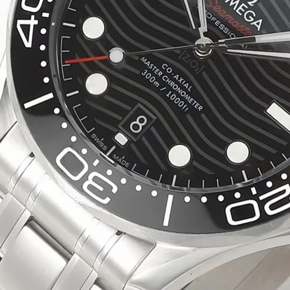 Celestial Seafarer Diver 300M 42mm Steel On Steel Black Dial 2821