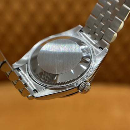 [Super Clone] Regency Classic Date 31 mm Five-Link Brilliant diamond set Bezel Dark grey set with diamonds Dial 278384RBR 4269