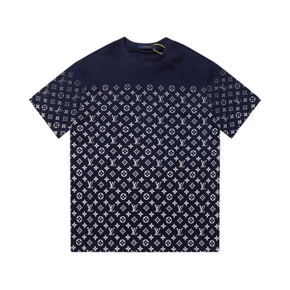 Retro front and back print T-shirt