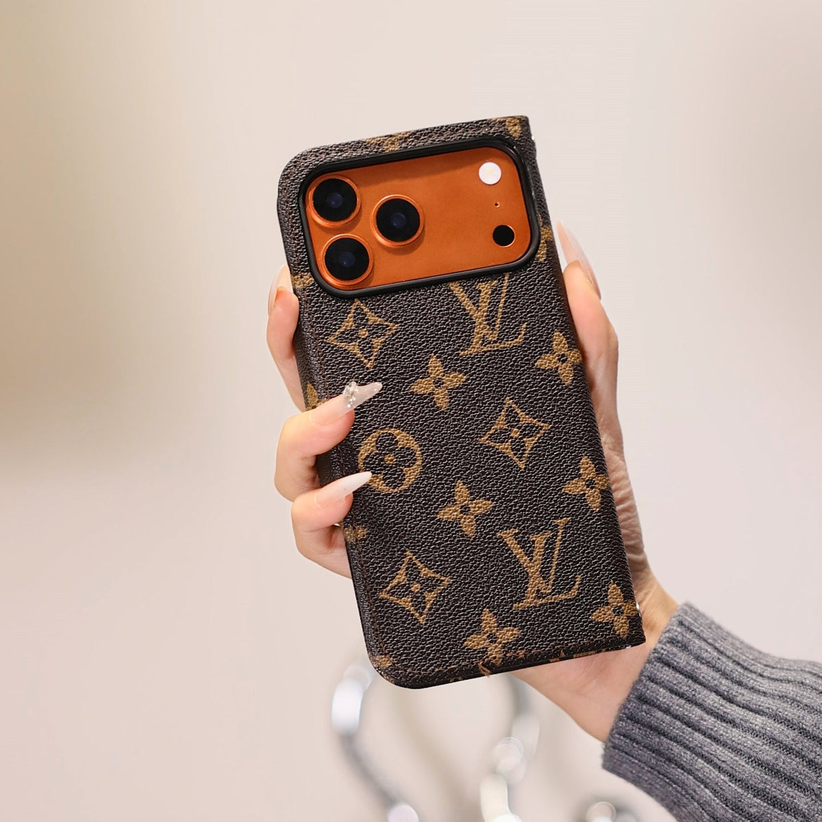 New Classic Luxury Card Holder Phone Case  04