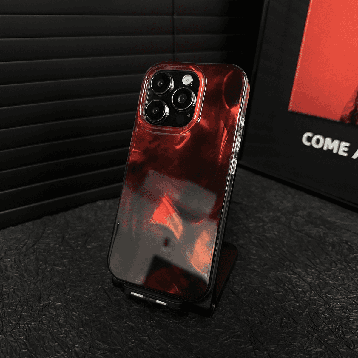 Electroplated Watercolor iPhone Case
