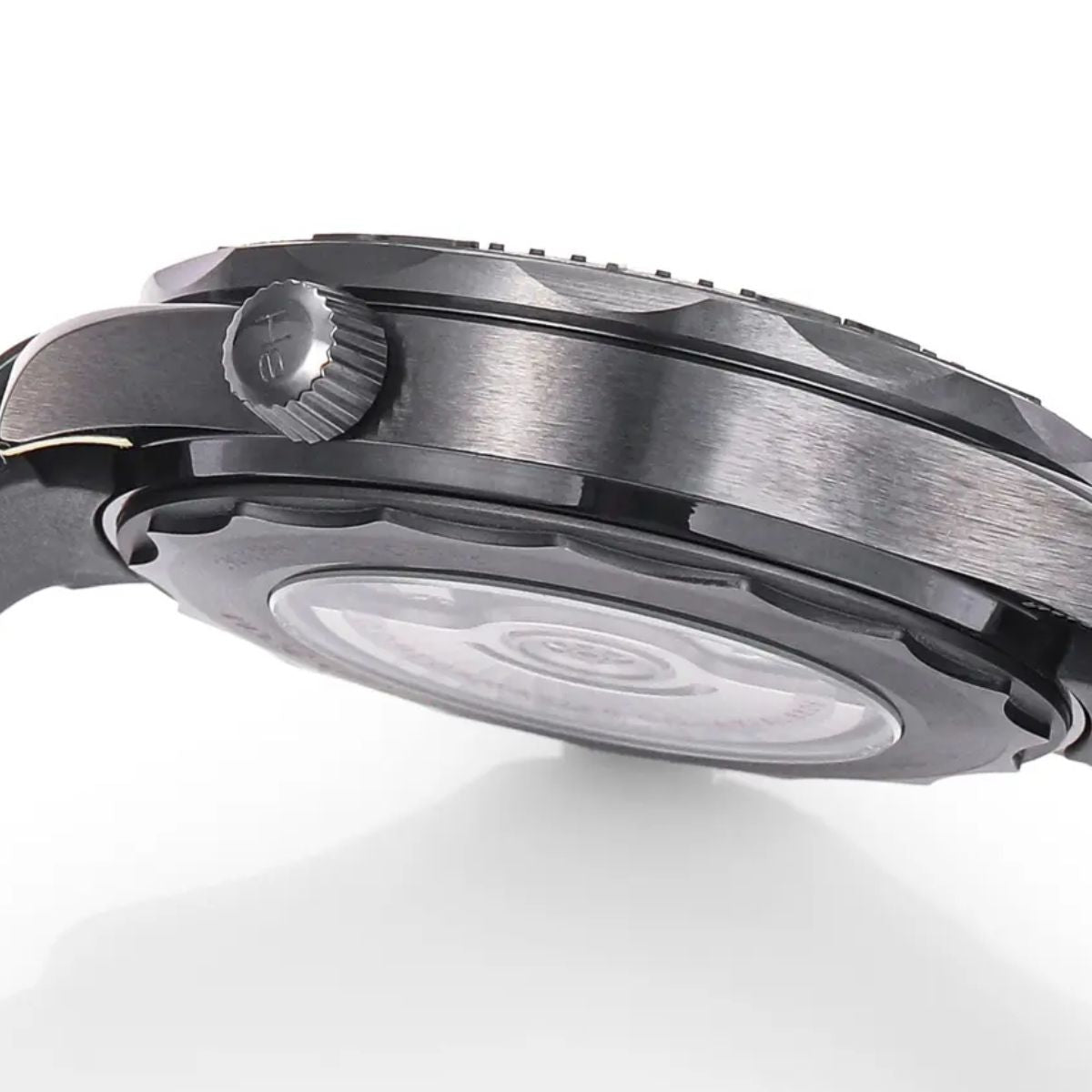 Celestial Seafarer Diver 300M 44mm Black Ceramic On Rubber Strap Black Dial 6039