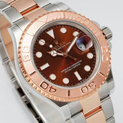 Regency Marine Master 40 mm Timeless Everose Bezel Chocolate Dial 126621 2185