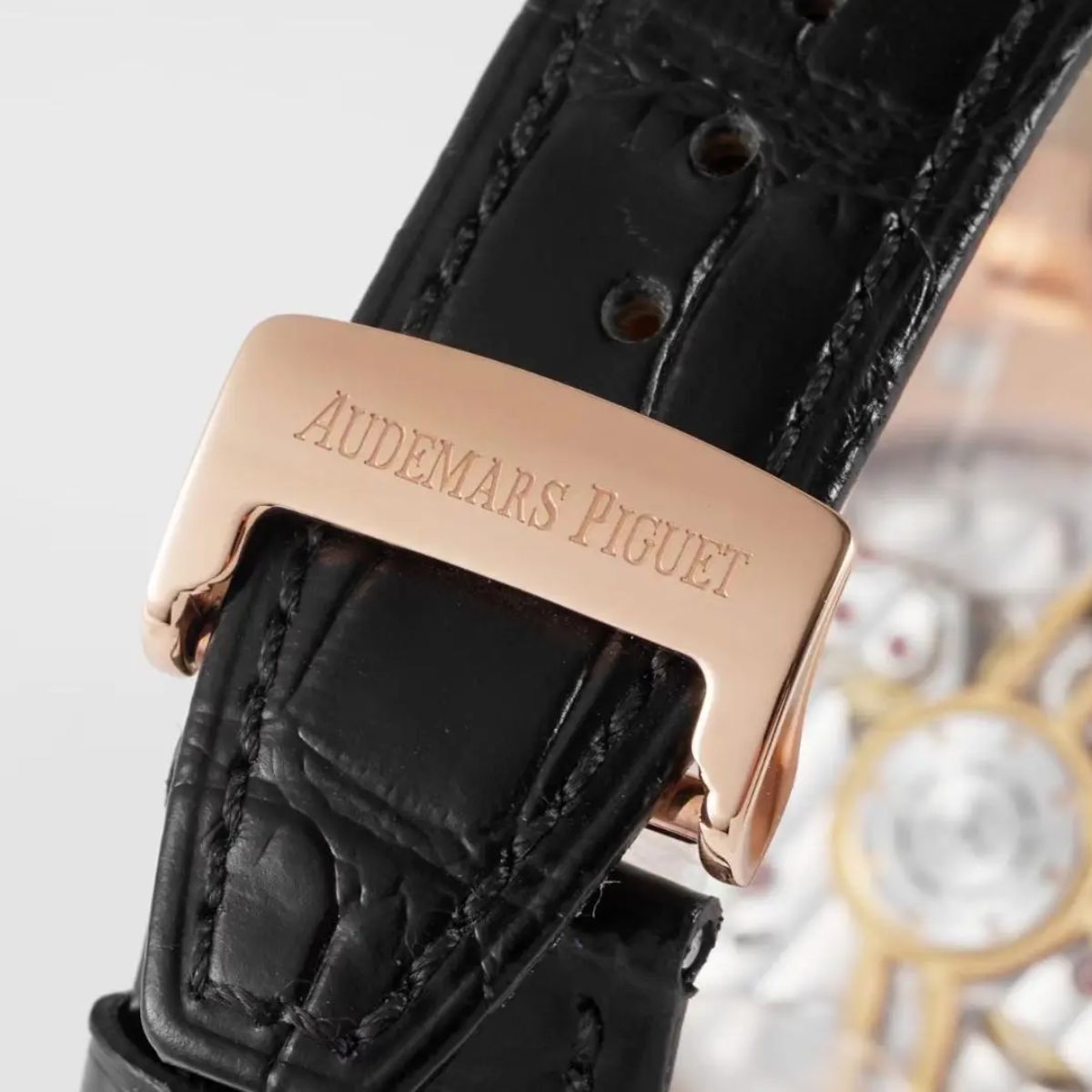 [Super Clone] Prestige Atelier Octagon Sport 41mm Black Dial Rose Gold 1172