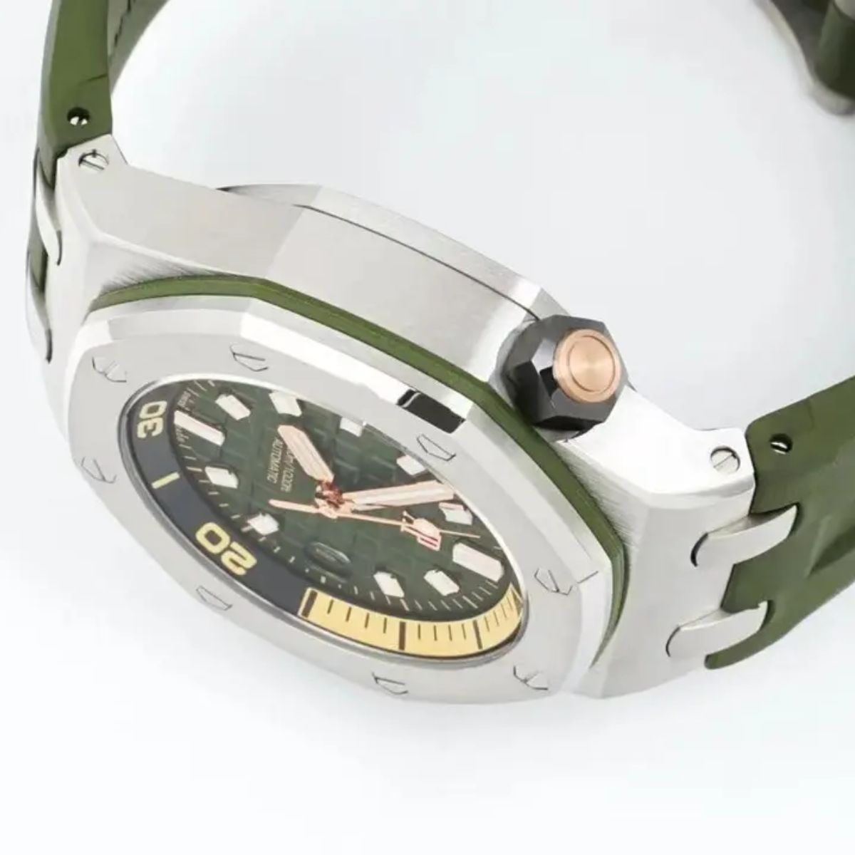 [Super Clone] Prestige Atelier Coastal Sport Diver 42mm Green Dial Stainless Steel 9044